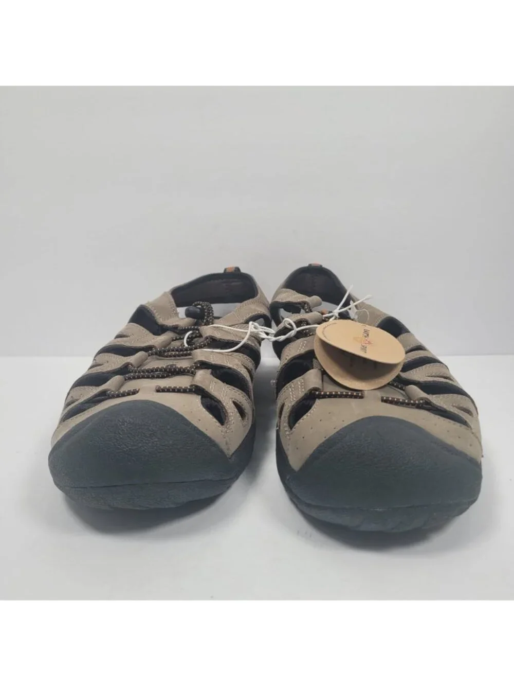 Earth Spirit Men's Tan Outdoor Sandals With Adjustable Strap US Size 10 NWT